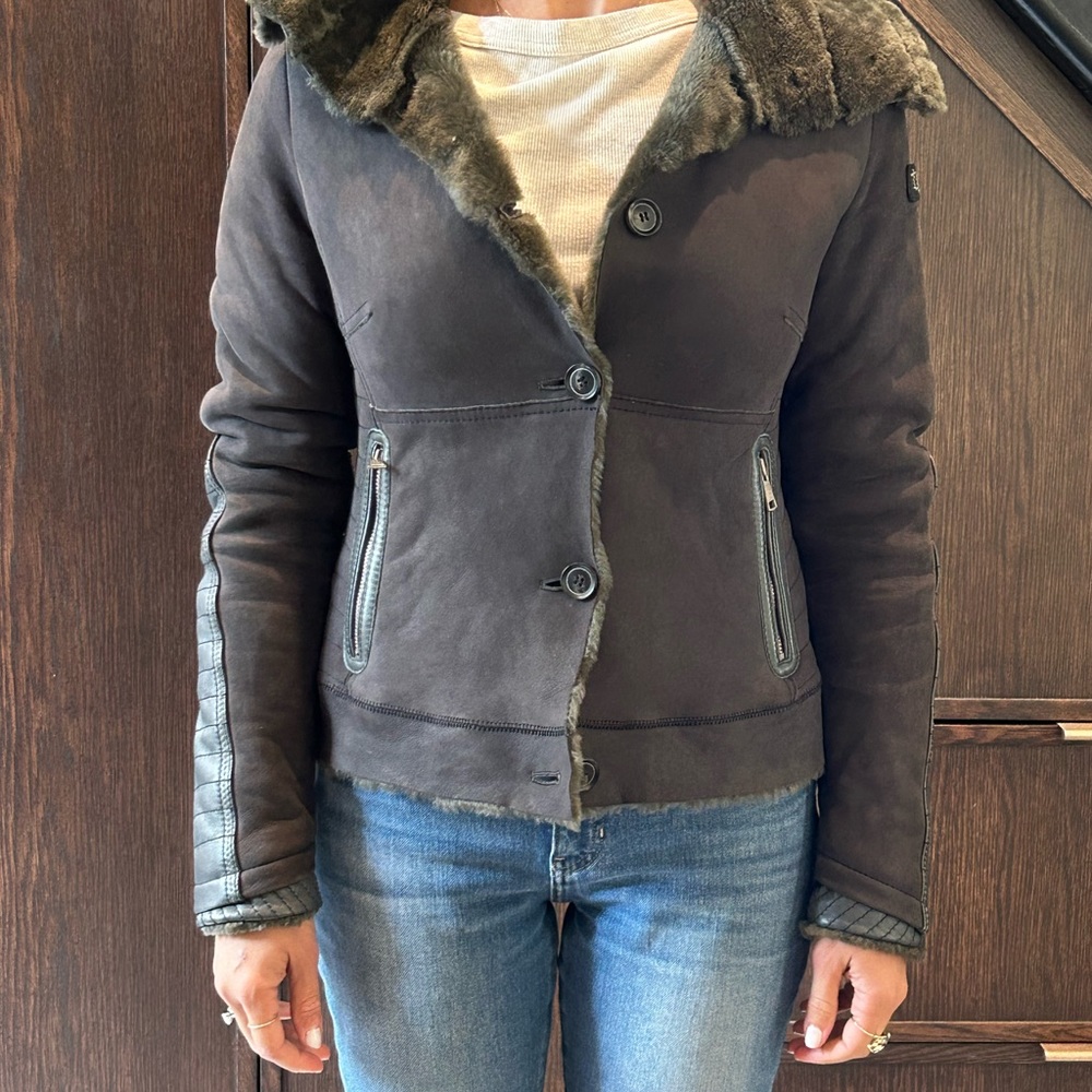Full shearling jacket